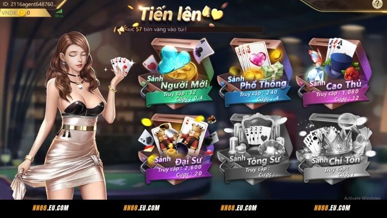 Bí kíp chơi Tiến Lên giúp thắng lớn tại NN88
