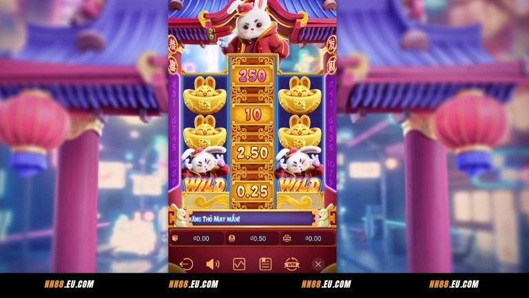 Cách chơi nổ hũ Thỏ May Mắn tại NN88