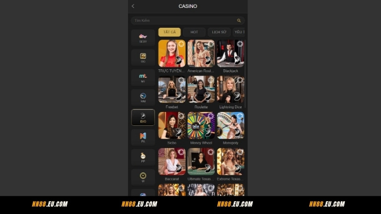 Casino – Thế giới sòng bạc trực tuyến đẳng cấp châu Á