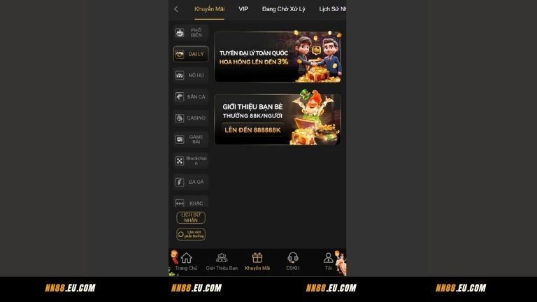 Câu hỏi thường gặp về chủ đề khuyến mãi NN88