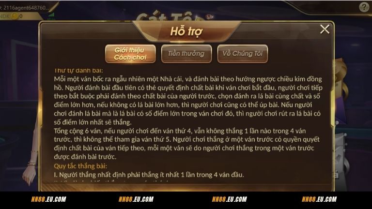 Chiến lược đánh bài Cát Tê hiệu quả, thắng lớn tại NN88