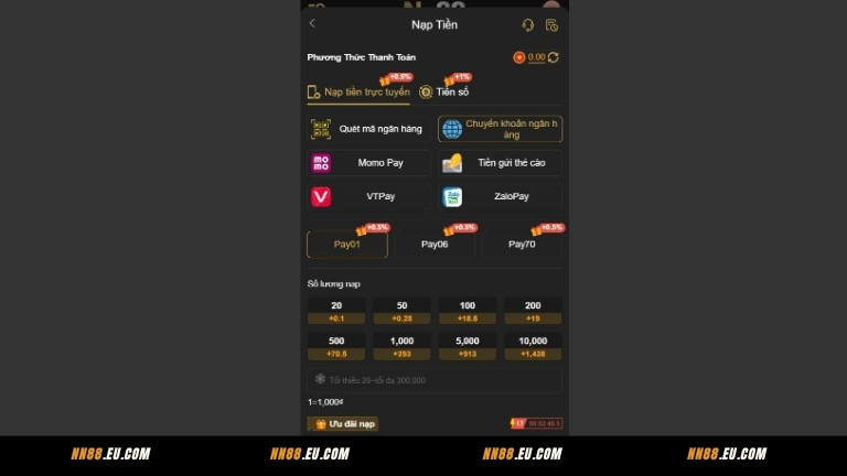 Chuyển khoản ngân hàng