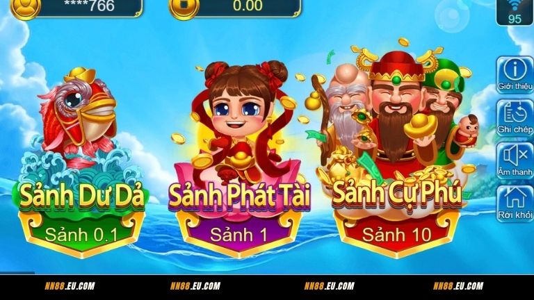 Điểm thu hút của game Tam Tiên Bắn Cá