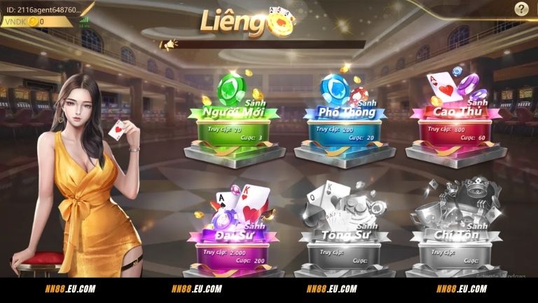 Giới thiệu về game bài Liêng NN88