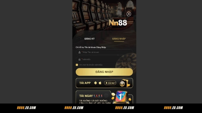 Hướng dẫn tân binh cách đăng nhập NN88 chi tiết