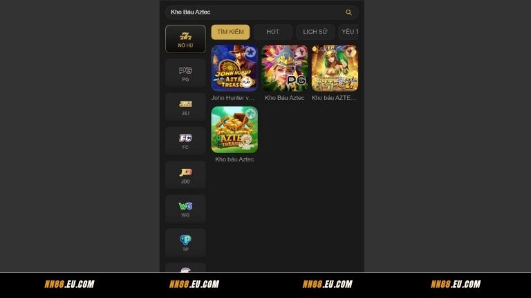 Kinh nghiệm chơi game Kho Báu Aztec thắng lớn