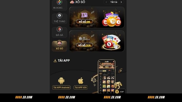 Một số trò chơi xổ số đáng tham gia tại NN88