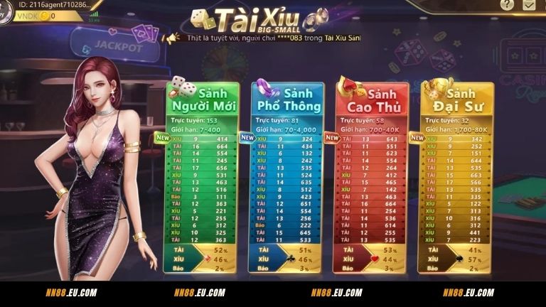 Ưu điểm khi tham gia chơi Tài Xỉu tại NN88